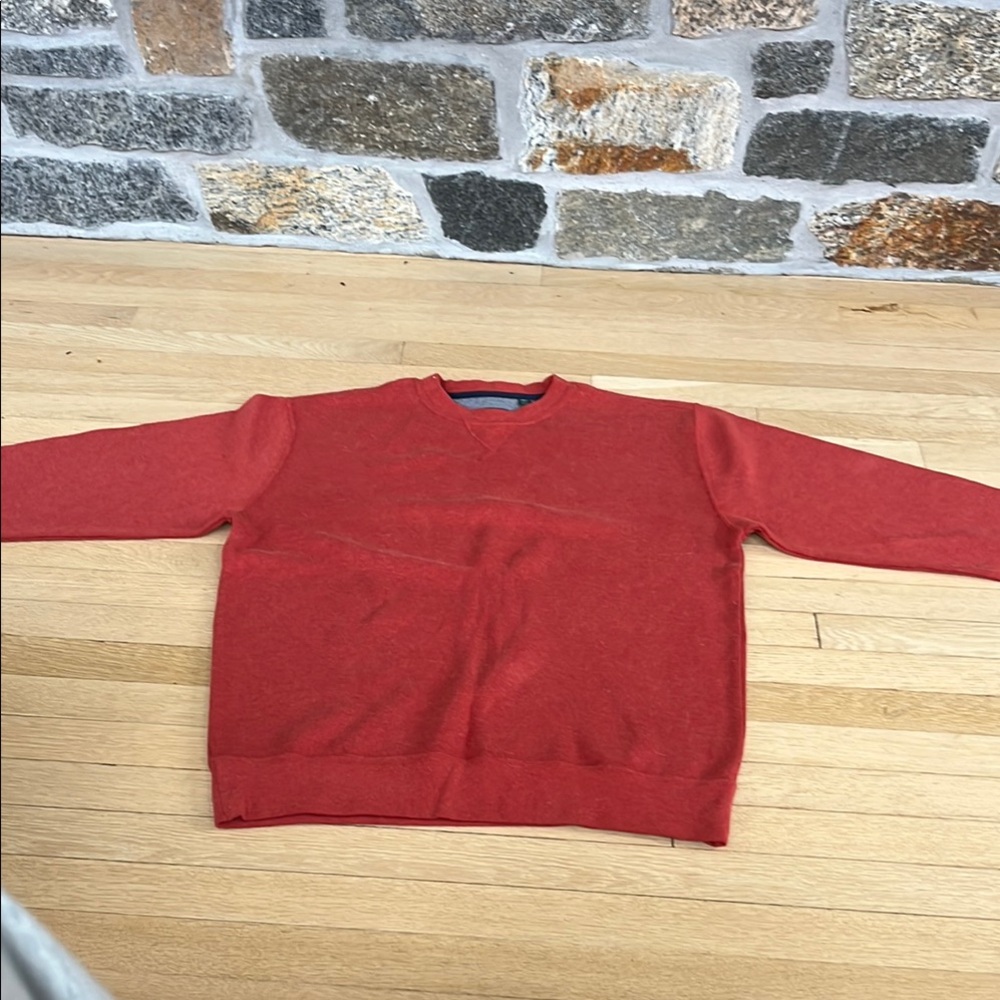 Orvis Red Crewneck Sweater